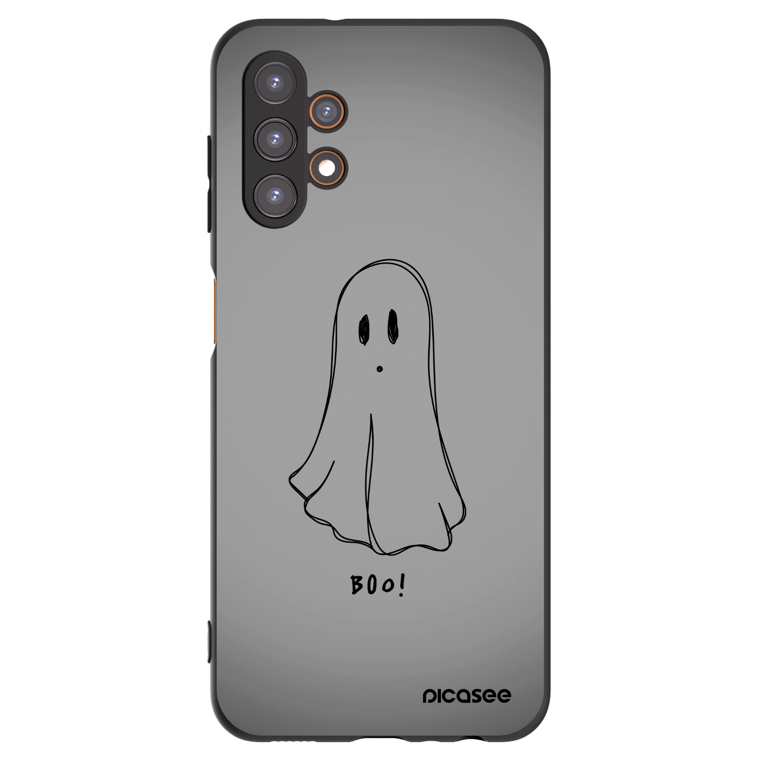 Picasee silikonový černý obal pro Samsung Galaxy A13 4G A135 - Ghost