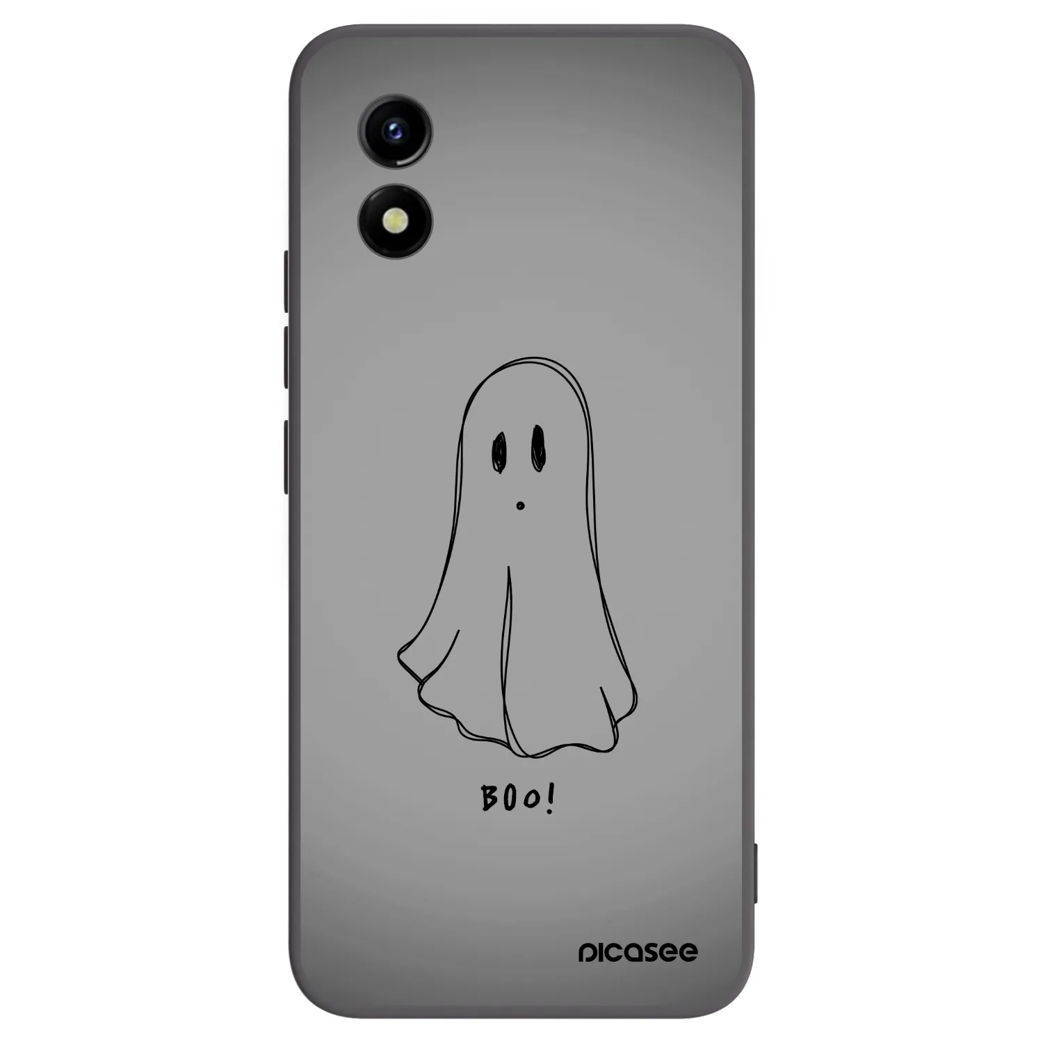 Picasee silikonový černý obal pro Vivo Y01 - Ghost