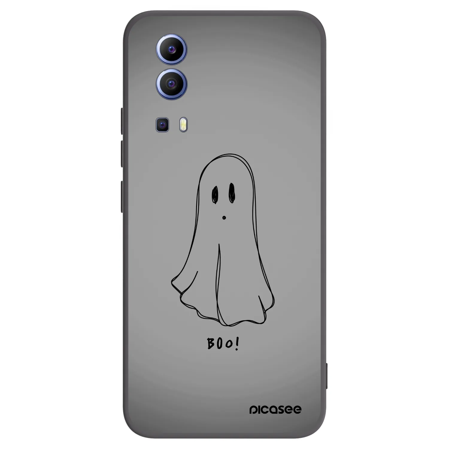 Picasee silikonový černý obal pro Vivo Y52 5G - Ghost