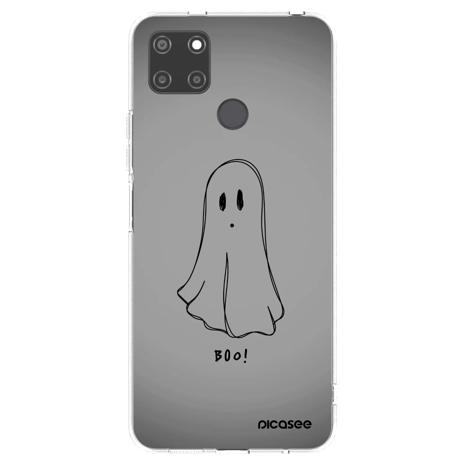 Picasee silikonový průhledný obal pro Realme C21Y - Ghost