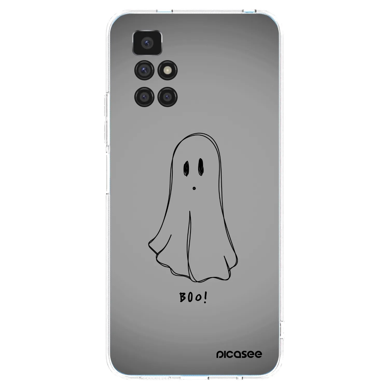 Picasee silikonový průhledný obal pro Xiaomi Redmi 10 (2022) - Ghost