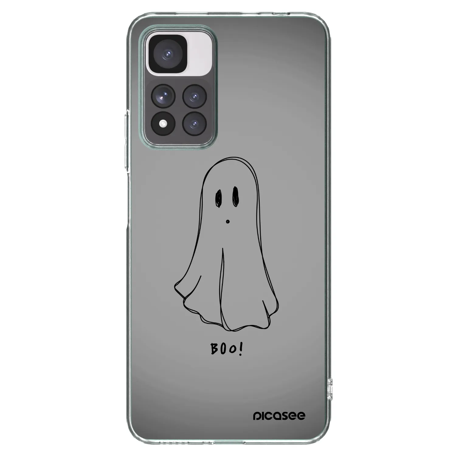 Picasee silikonový průhledný obal pro Xiaomi Redmi Note 11 Pro+ 5G - Ghost