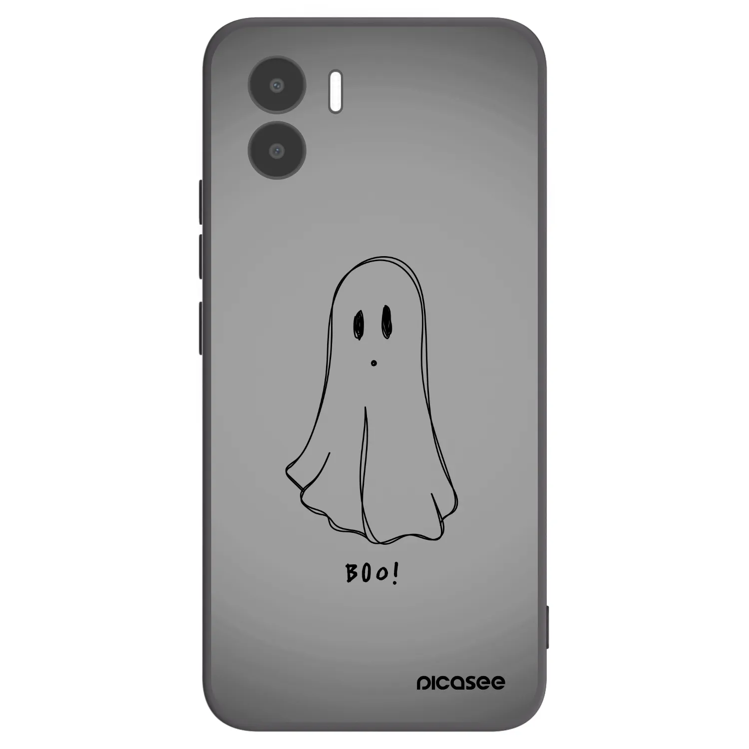 Picasee silikonový černý obal pro Xiaomi Redmi A1 - Ghost