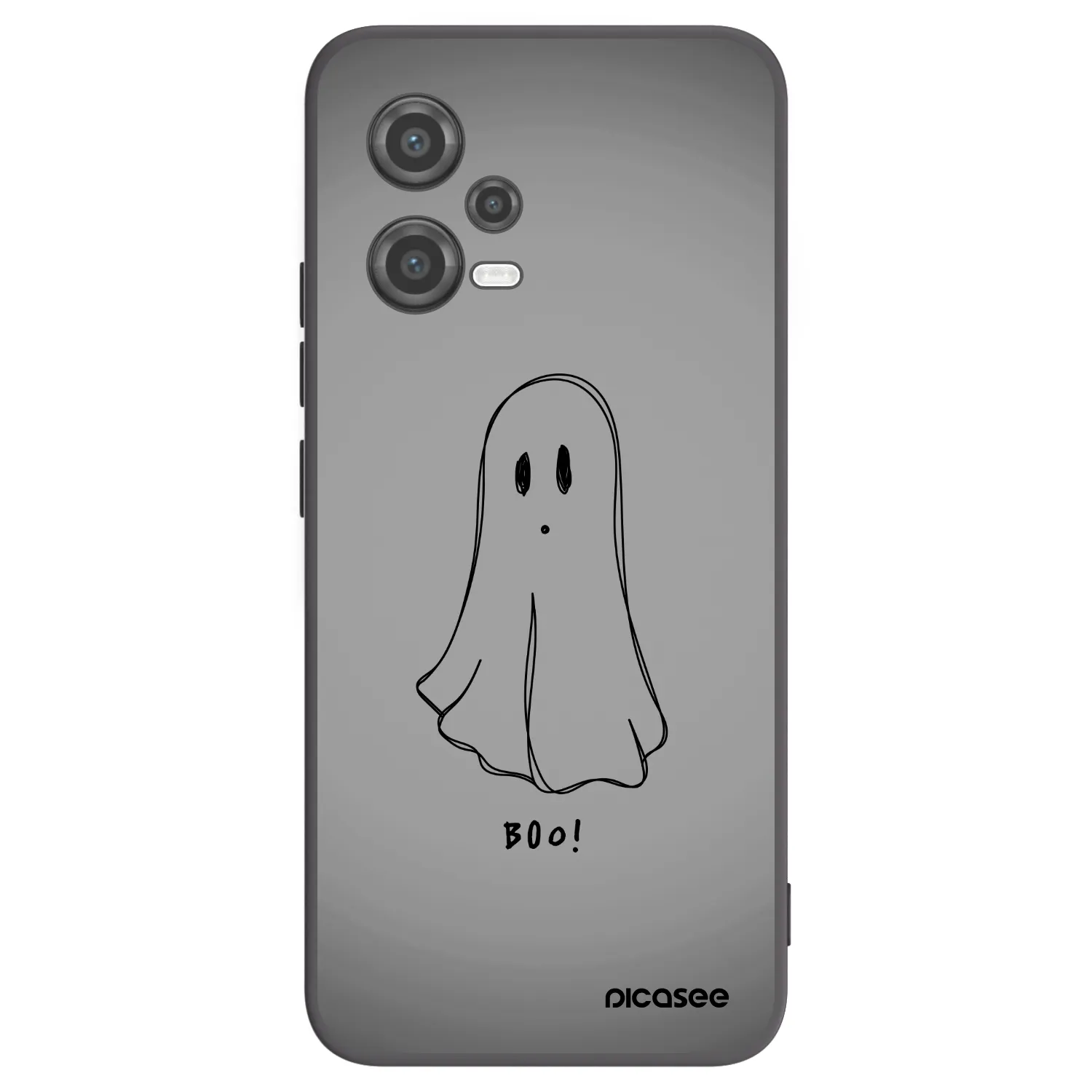 Picasee silikonový černý obal pro Xiaomi Poco X5 - Ghost