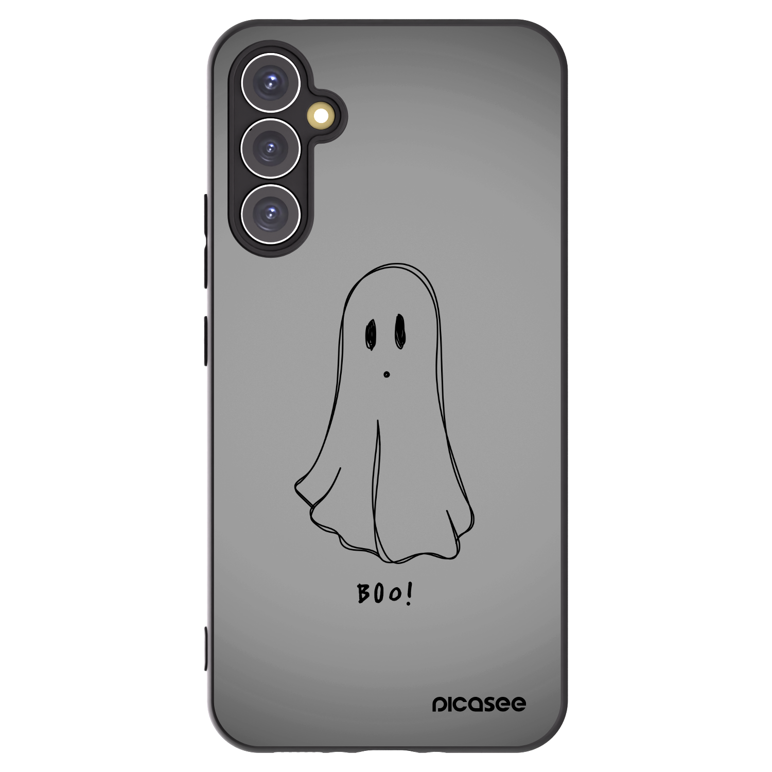 Picasee silikonový černý obal pro Samsung Galaxy A34 5G A346B - Ghost