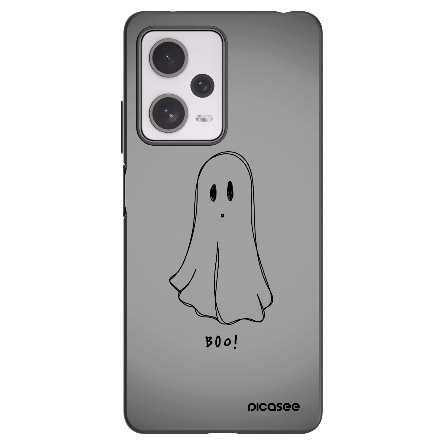Picasee silikonový černý obal pro Xiaomi Redmi Note 12 Pro+ 5G - Ghost