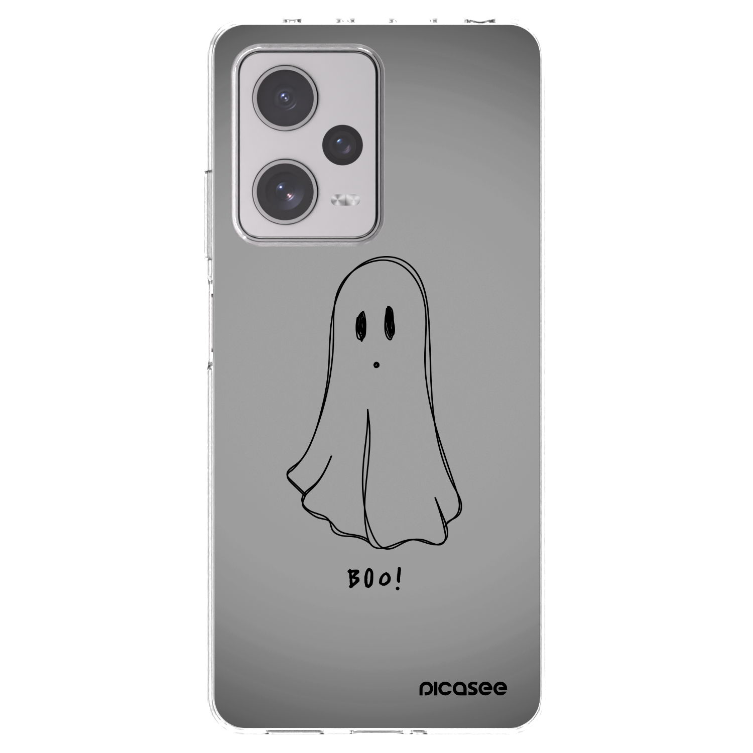 Picasee silikonový průhledný obal pro Xiaomi Redmi Note 12 Pro+ 5G - Ghost