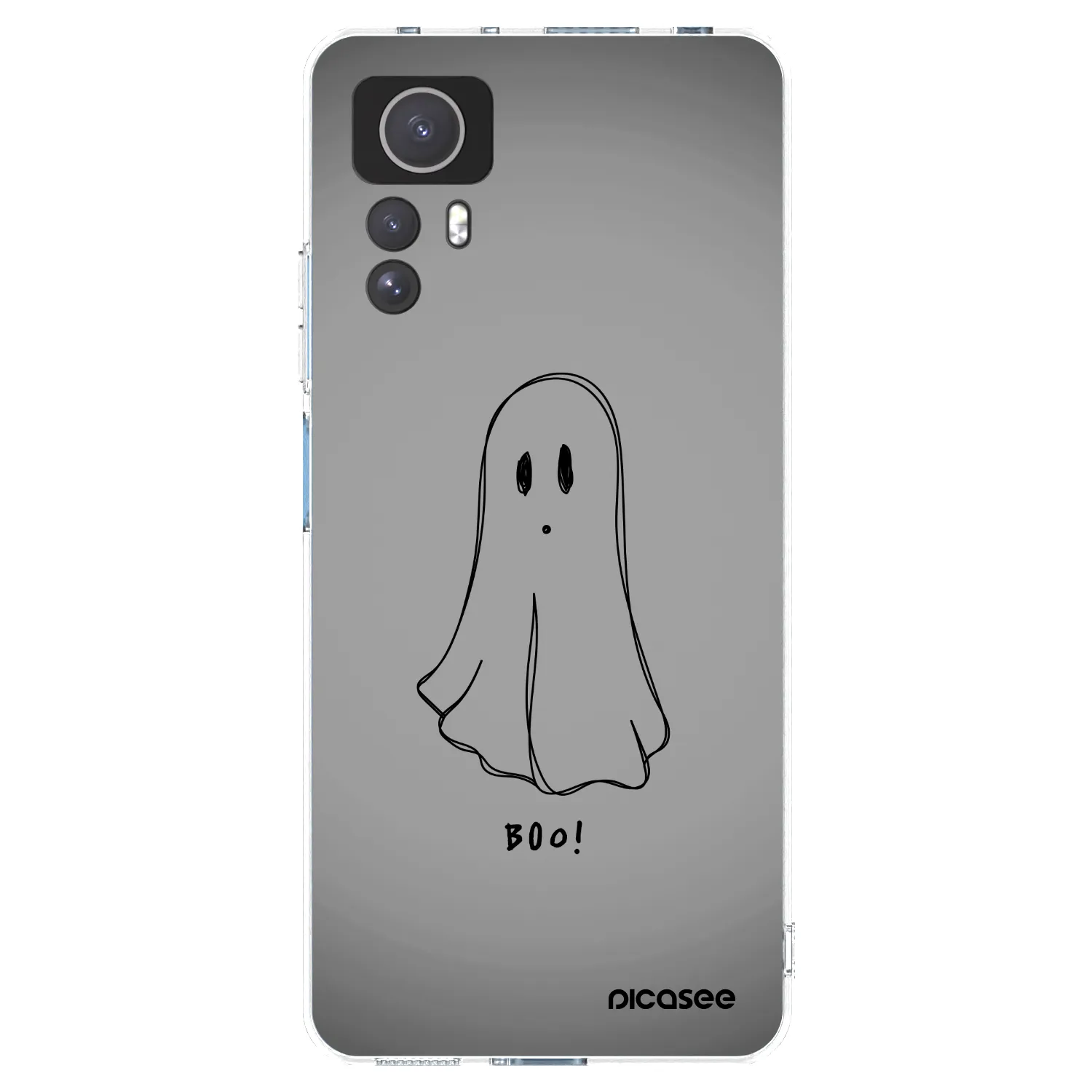 Picasee silikonový průhledný obal pro Xiaomi Redmi Note 12S - Ghost