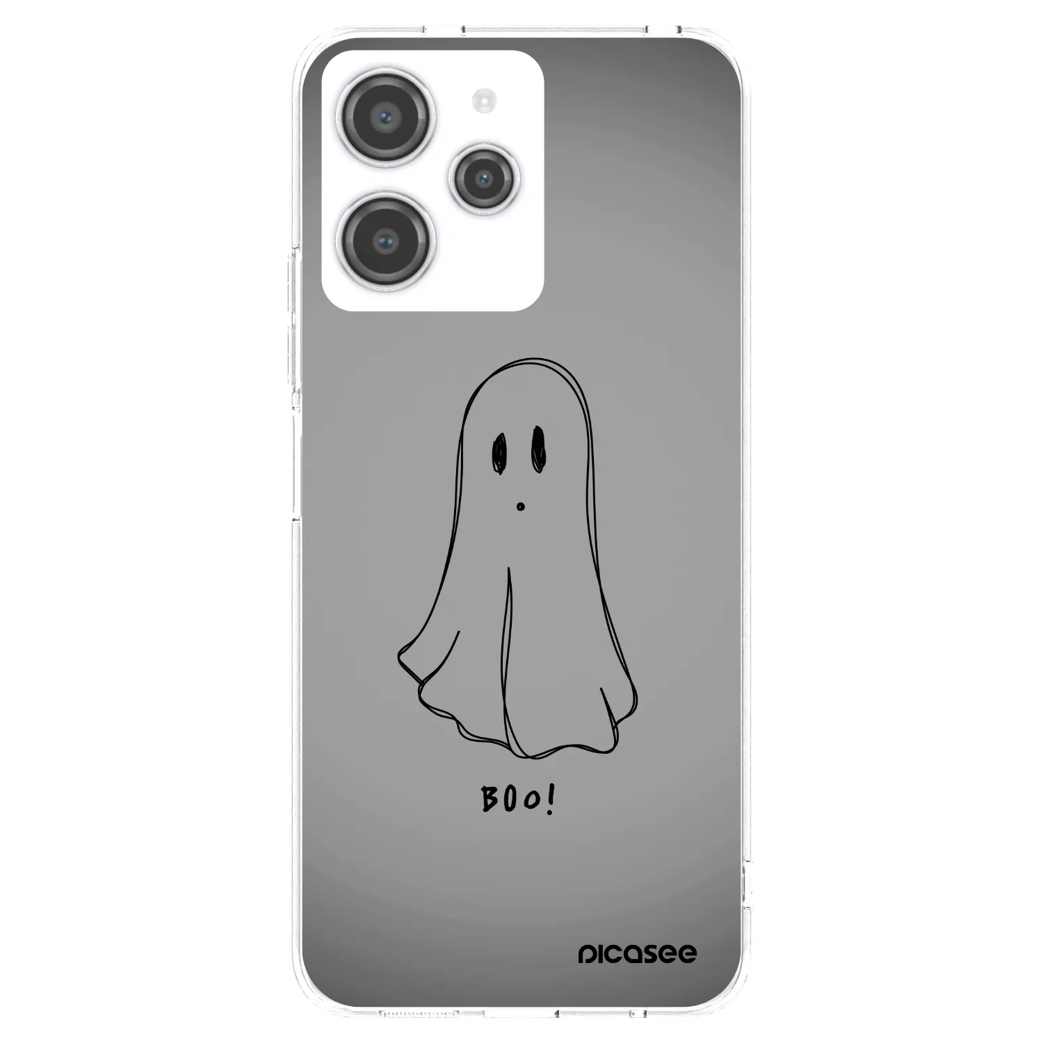 Picasee silikonový průhledný obal pro Xiaomi Redmi 12 4G - Ghost