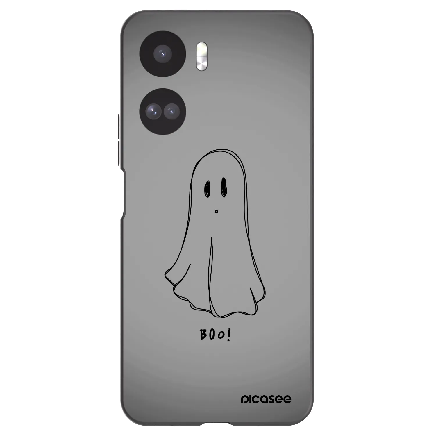 Picasee silikonový černý obal pro Honor 90 Lite 5G - Ghost