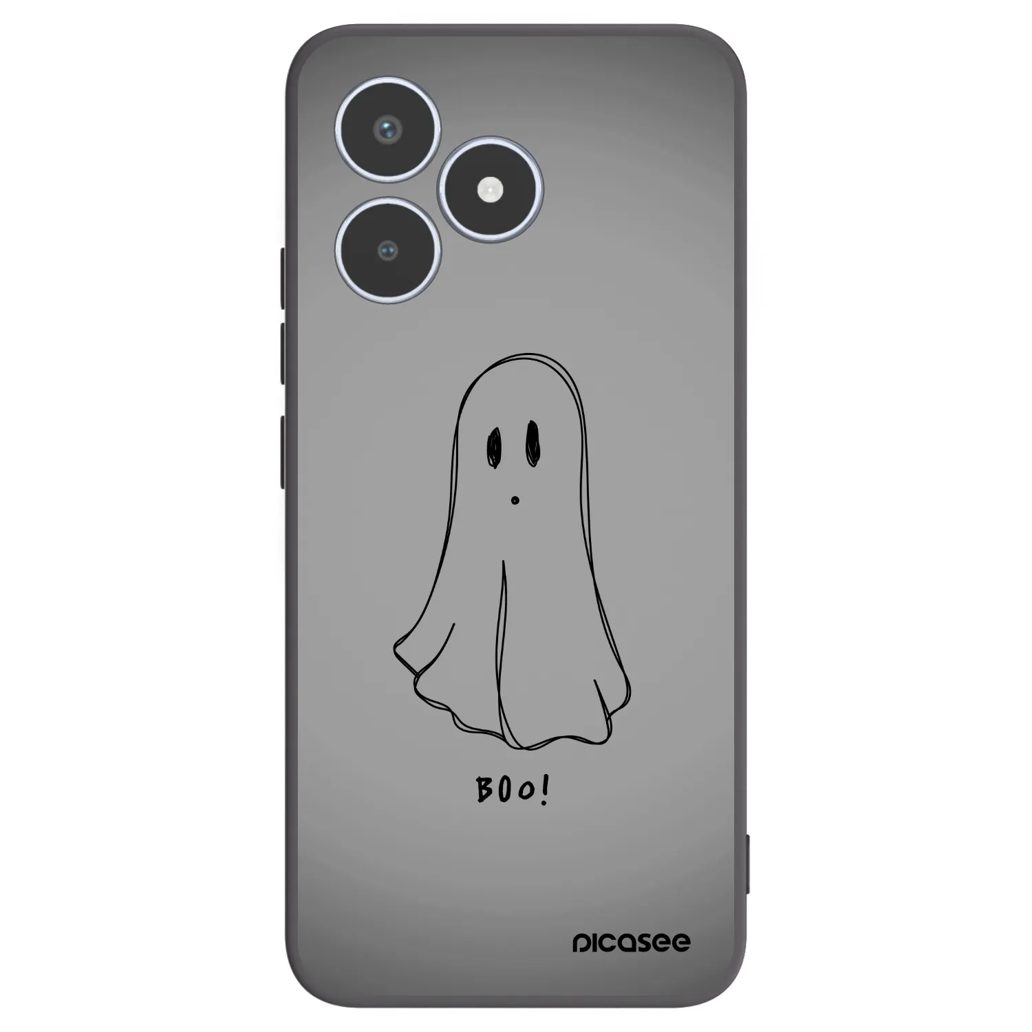 Picasee silikonový černý obal pro Realme C53 - Ghost