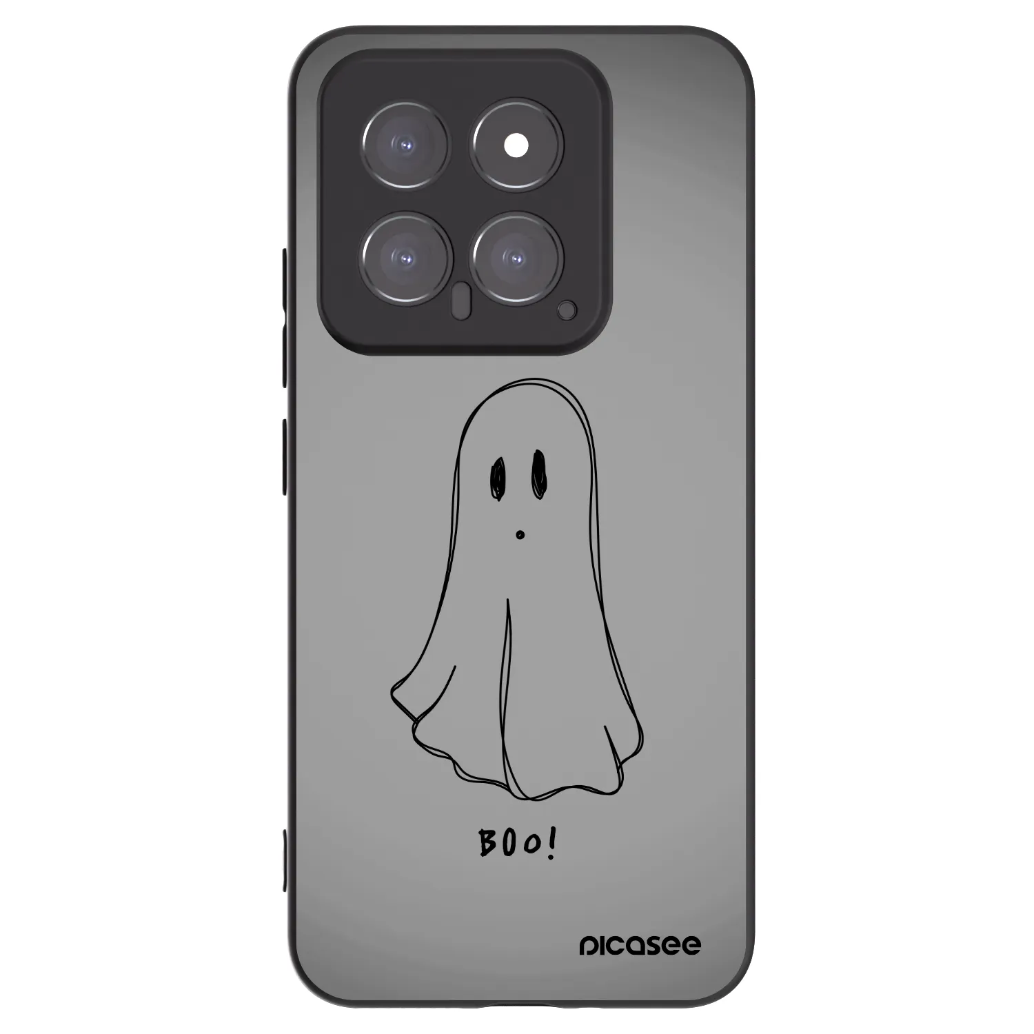 Picasee silikonový černý obal pro Xiaomi 14 - Ghost
