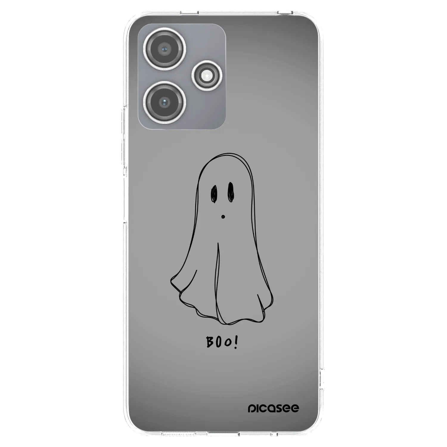 Picasee silikonový průhledný obal pro Xiaomi Redmi 12 5G - Ghost