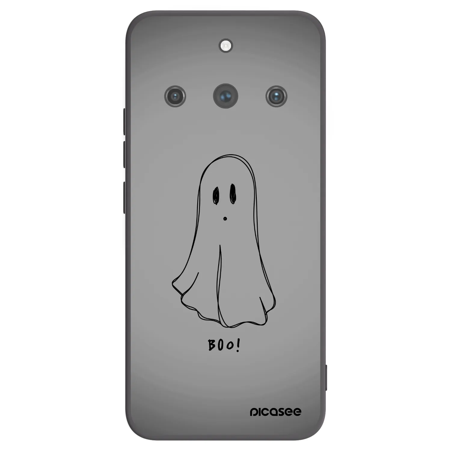 Picasee silikonový černý obal pro Realme 11 Pro+ - Ghost