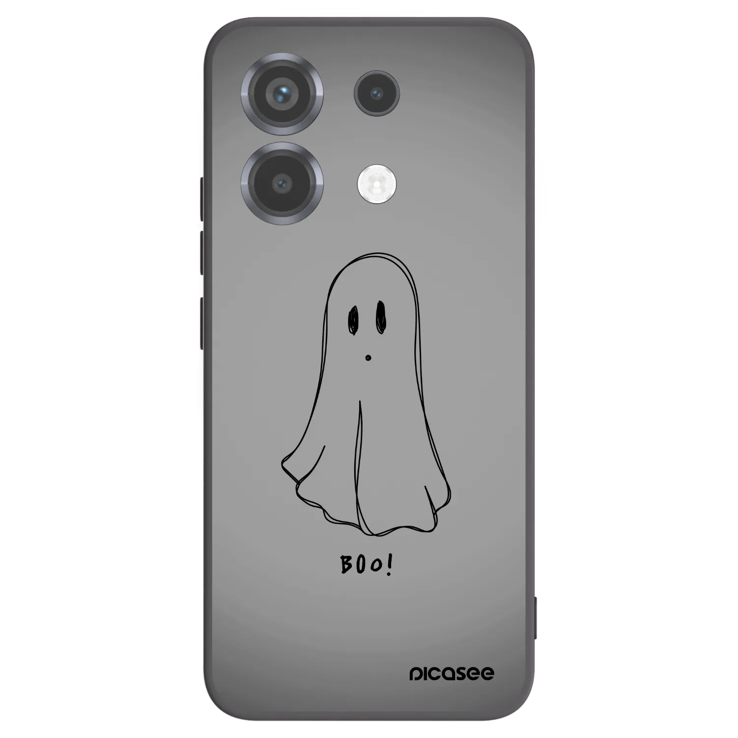 Picasee silikonový černý obal pro Xiaomi Poco X6 - Ghost