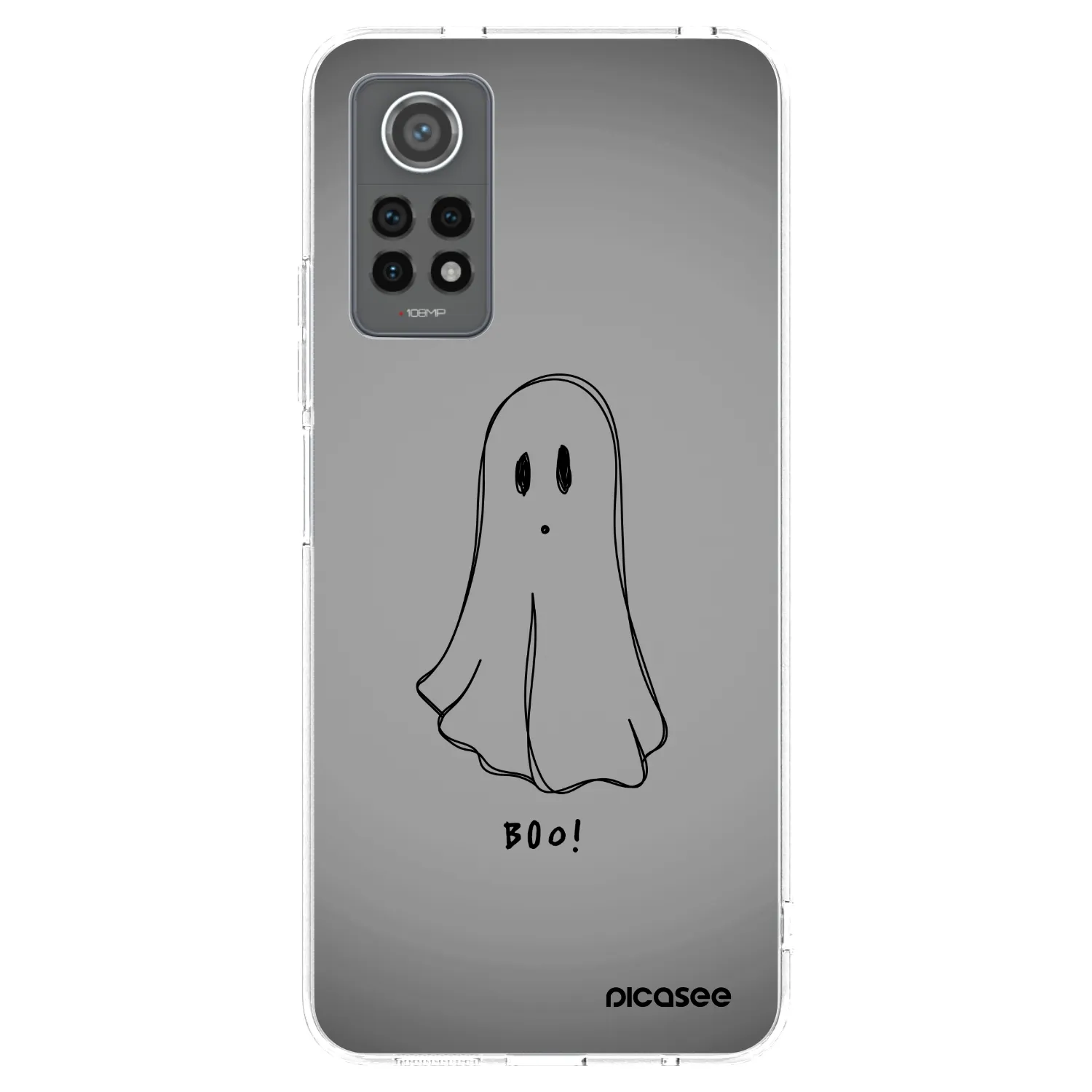 Picasee silikonový průhledný obal pro Xiaomi Redmi Note 12 Pro 4G - Ghost