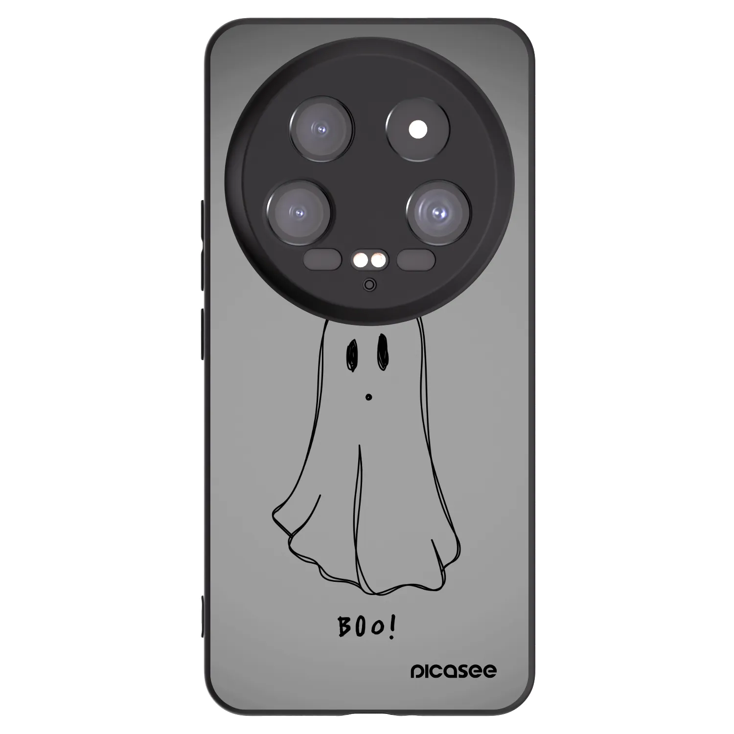 Picasee silikonový černý obal pro Xiaomi 14 Ultra - Ghost