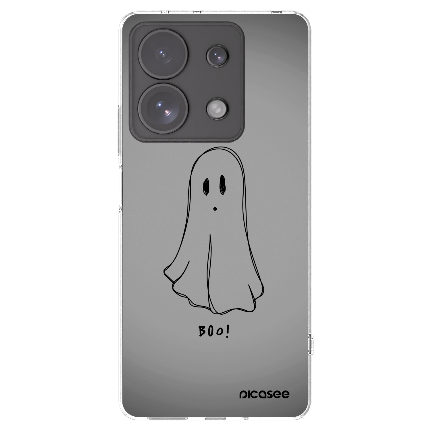 Picasee silikonový průhledný obal pro Xiaomi Redmi Note 13 Pro 4G - Ghost