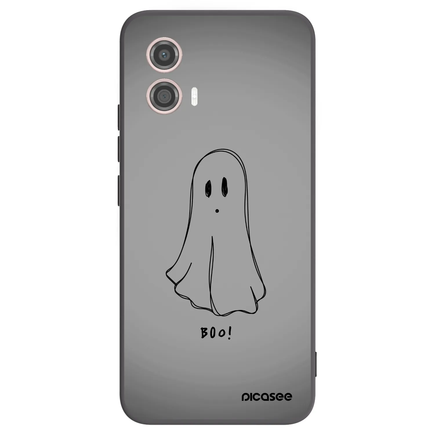 Picasee silikonový černý obal pro Motorola Moto G53 5G - Ghost