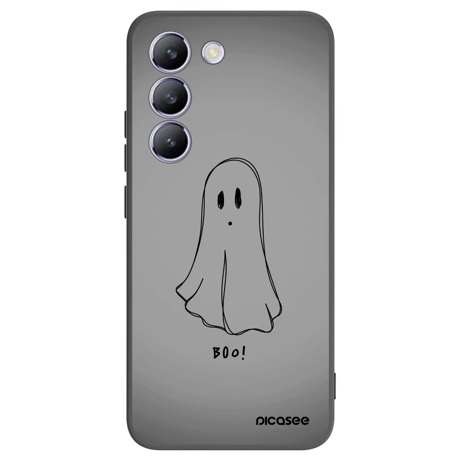 Picasee silikonový černý obal pro Vivo V40 SE 5G - Ghost