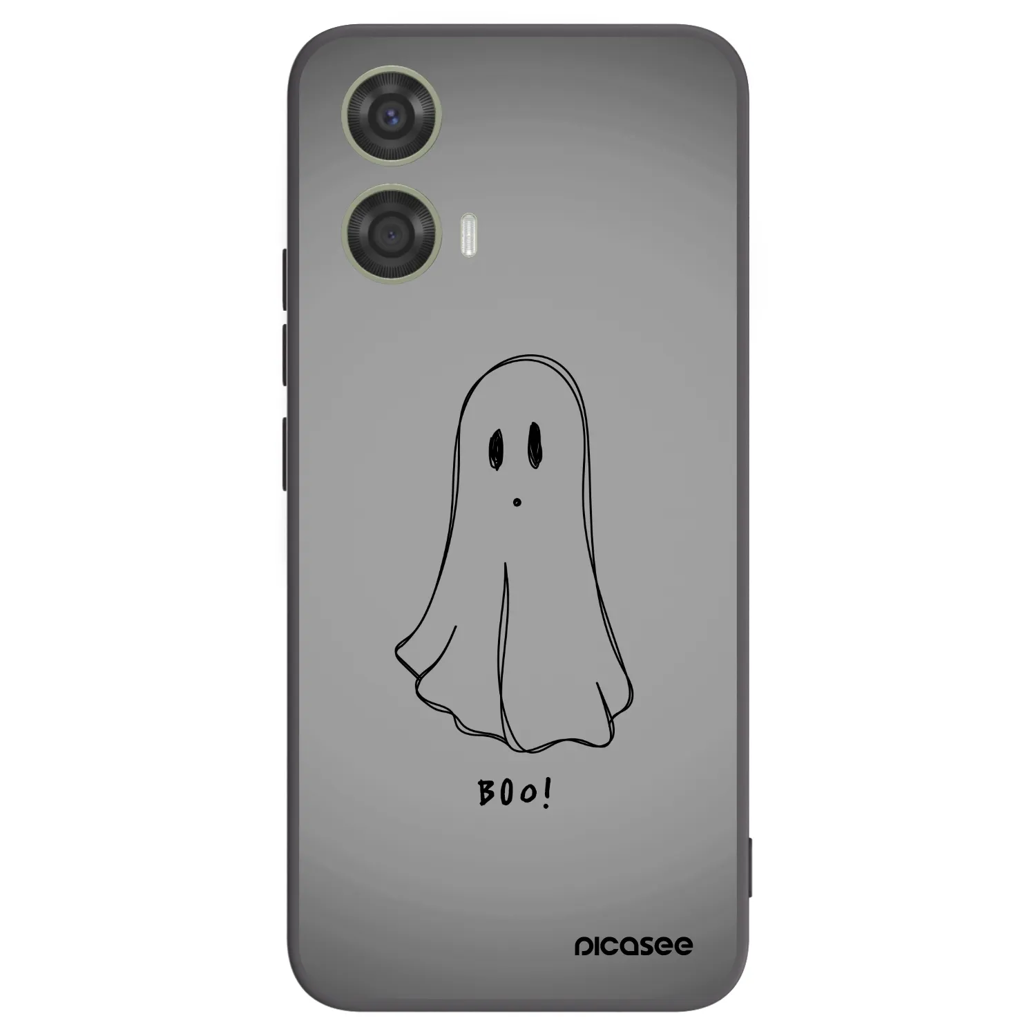 Picasee silikonový černý obal pro Motorola Moto G24 - Ghost
