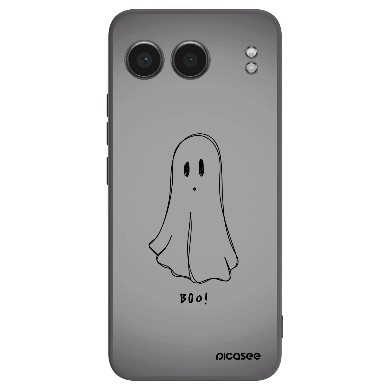 Picasee silikonový černý obal pro OnePlus Nord 4 - Ghost