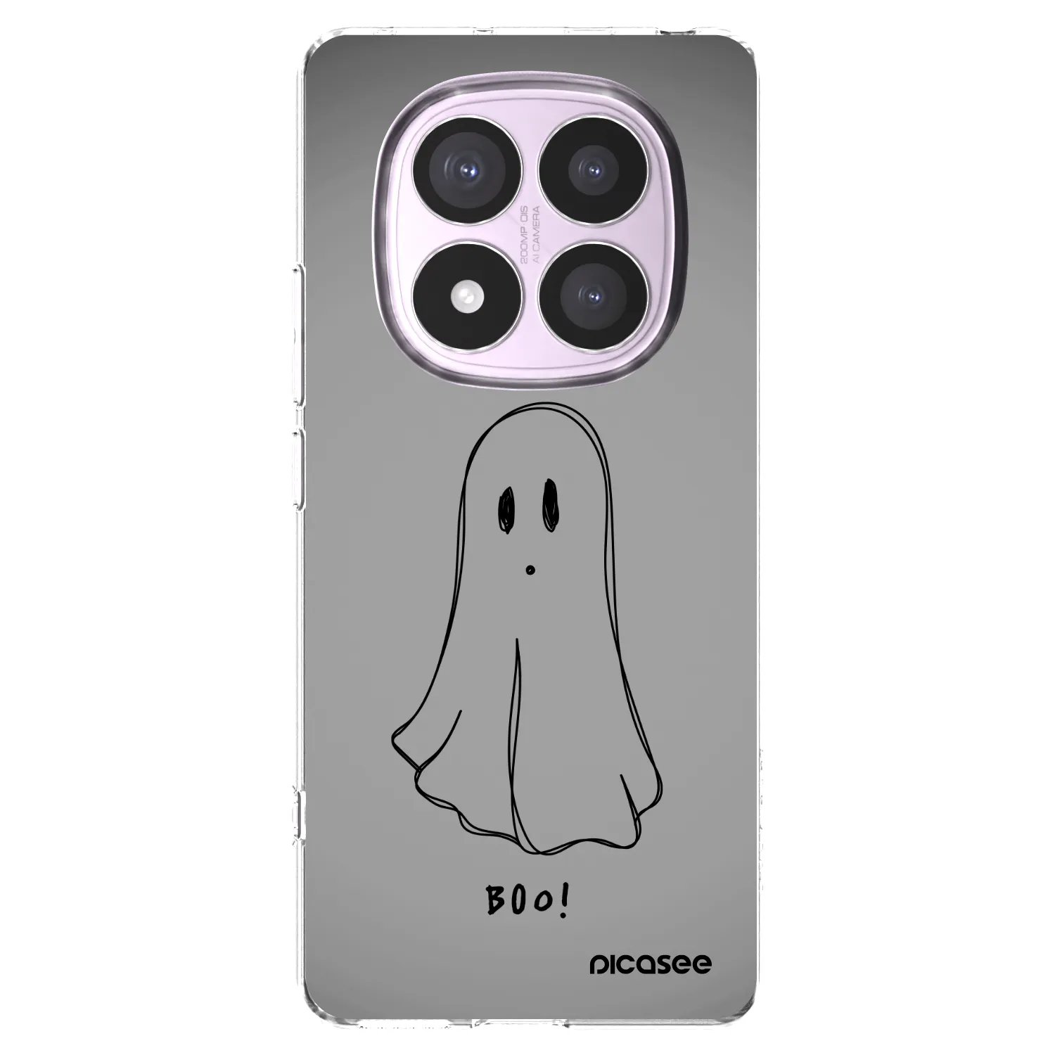 Picasee silikonový průhledný obal pro Xiaomi Redmi Note 14 Pro 5G - Ghost
