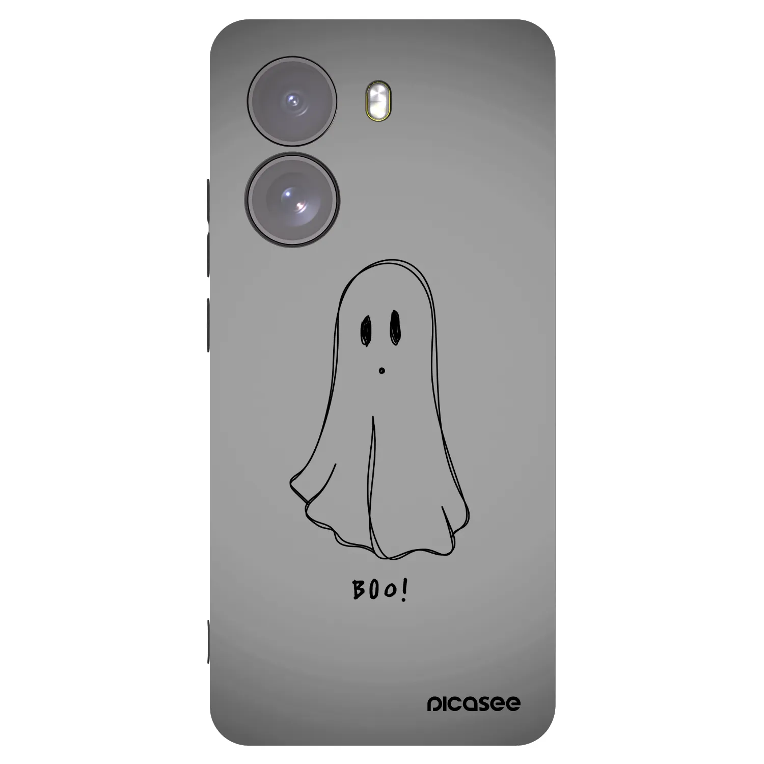 Picasee silikonový černý obal pro Xiaomi Poco X7 - Ghost