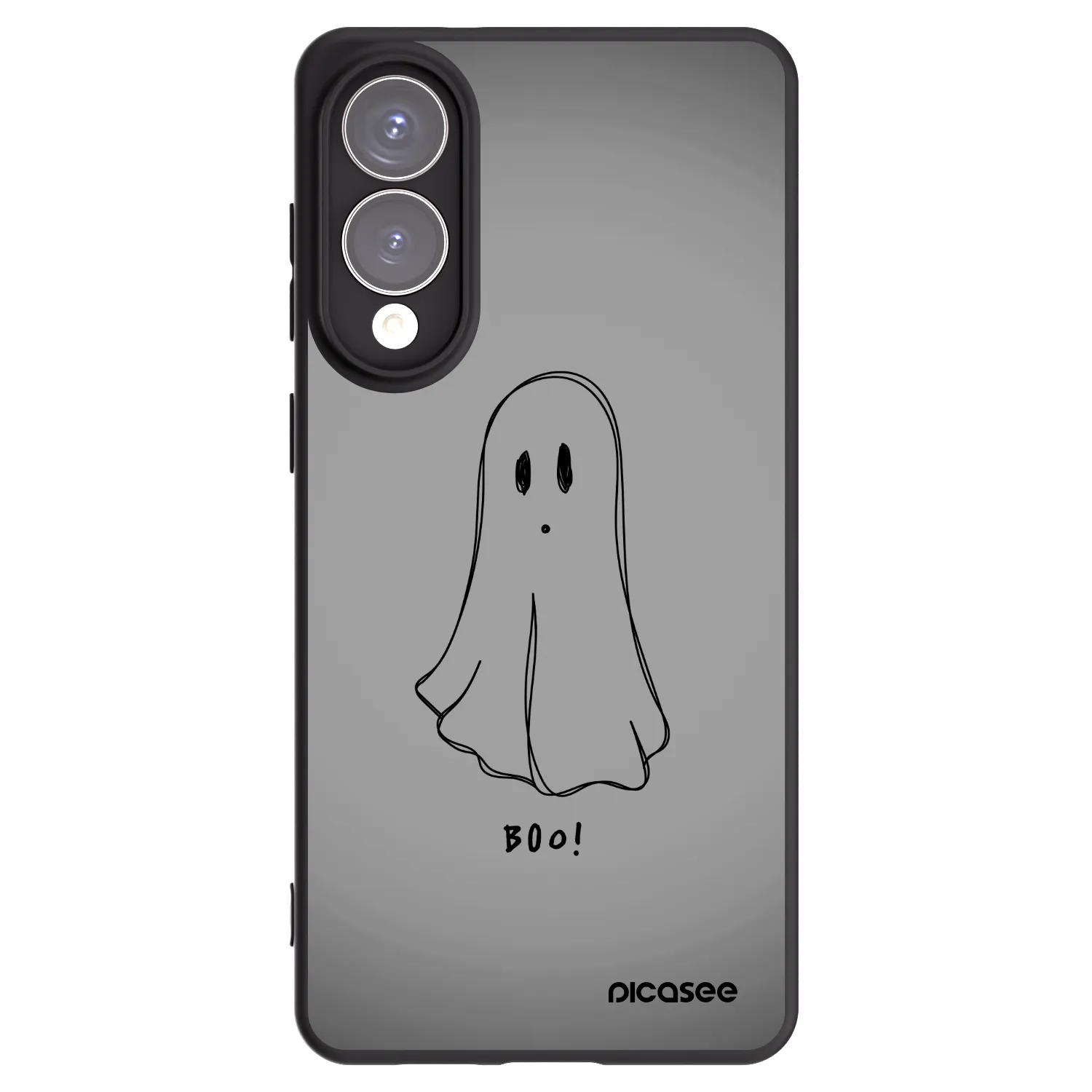 Picasee silikonový černý obal pro Samsung Galaxy S25 Edge 5G - Ghost