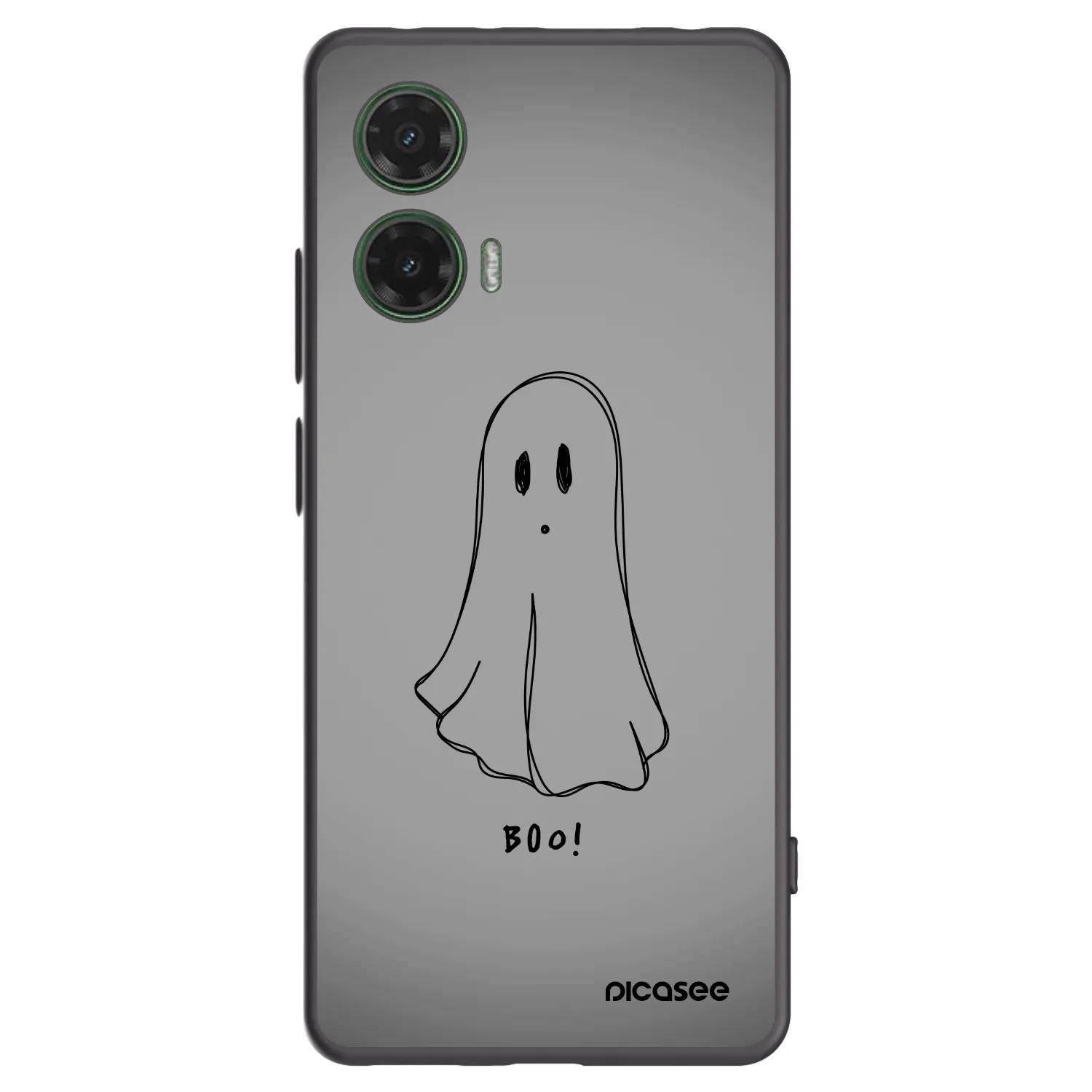 Picasee silikonový černý obal pro Motorola Moto G35 5G - Ghost