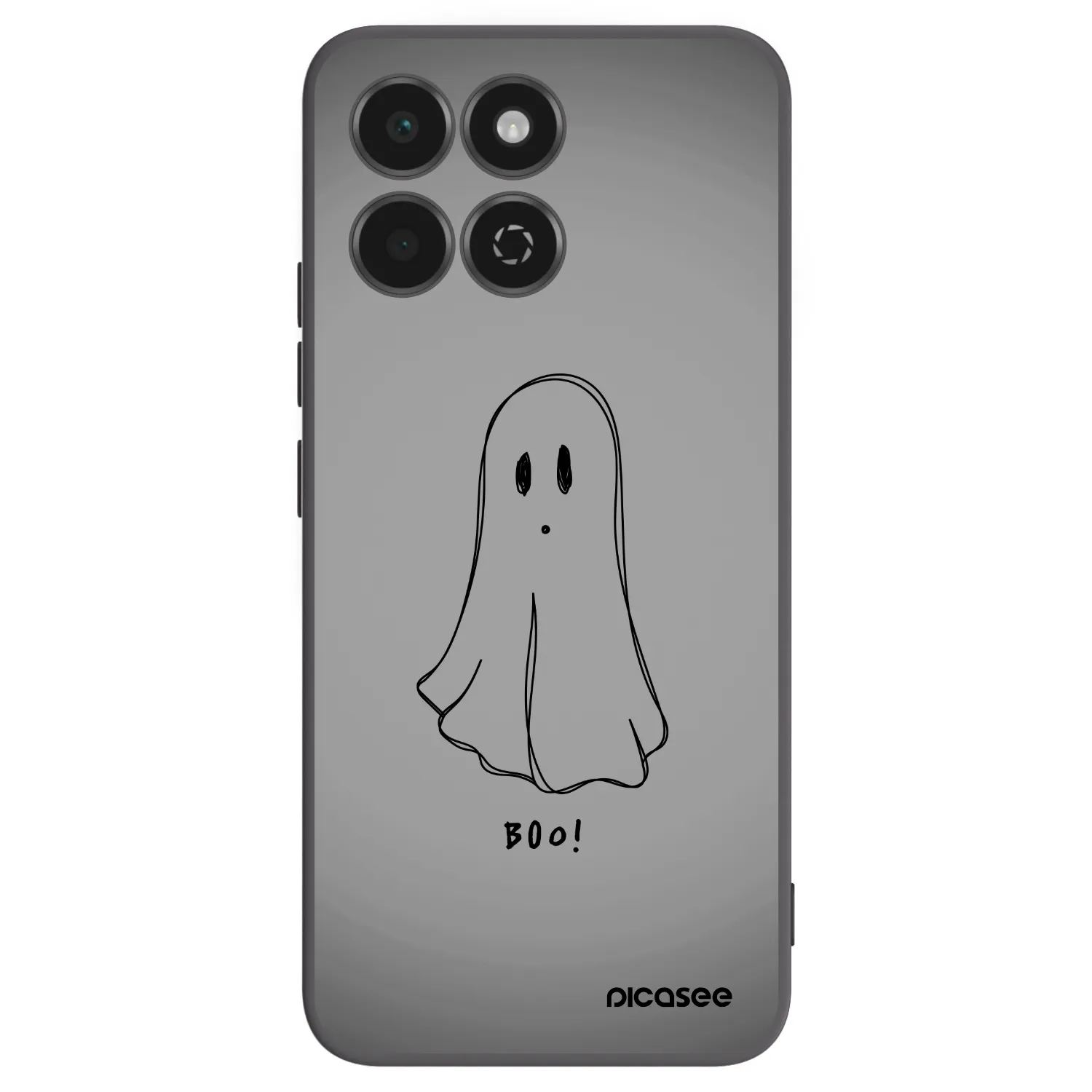 Picasee silikonový černý obal pro Honor 200 Smart 5G - Ghost