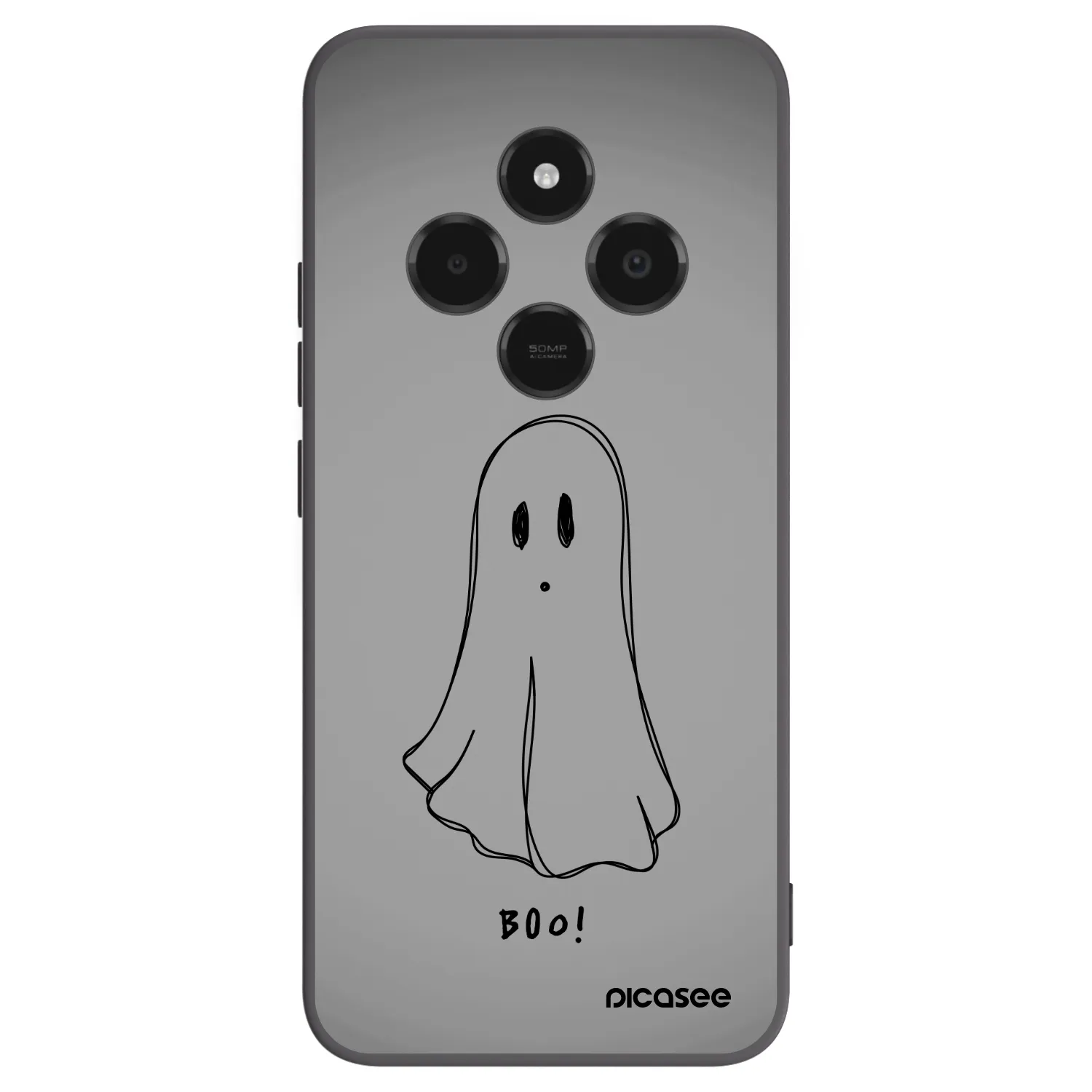Picasee silikonový černý obal pro Xiaomi Poco C75 - Ghost