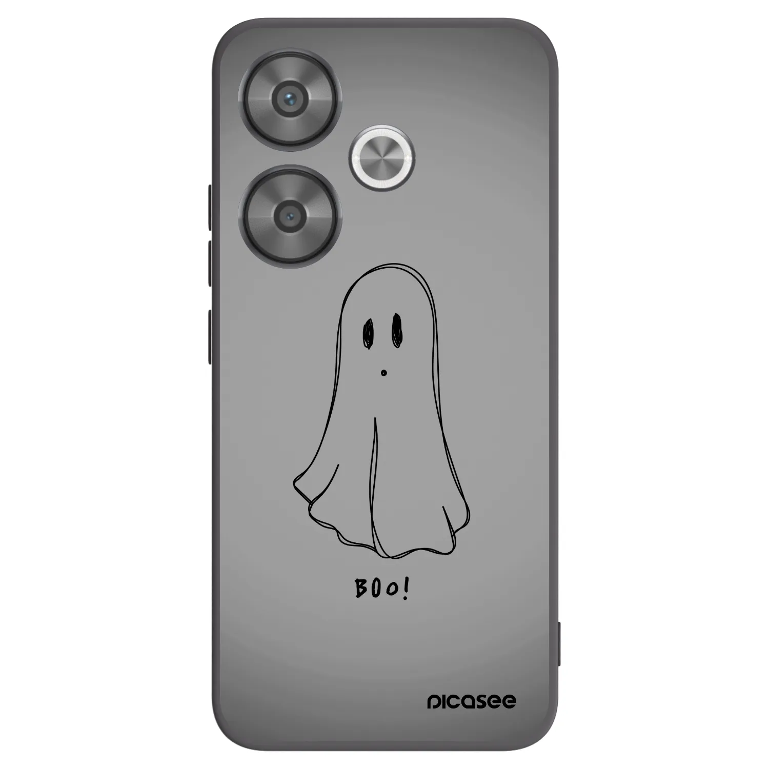 Picasee silikonový černý obal pro Xiaomi Poco F6 - Ghost