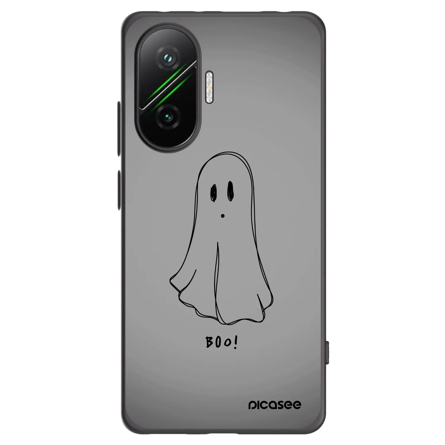 Picasee silikonový černý obal pro Xiaomi Poco F7 5G - Ghost