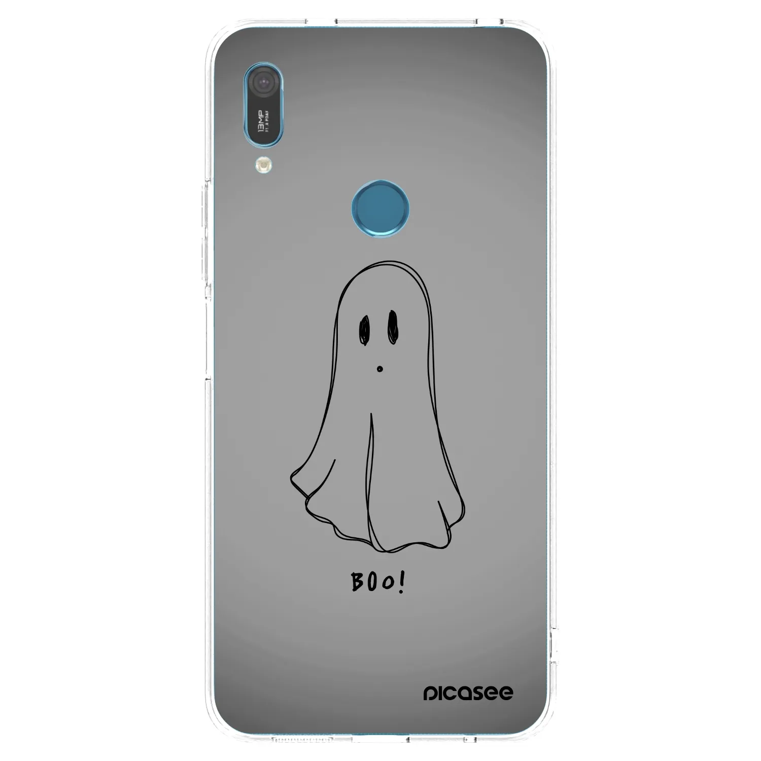 Picasee silikonový průhledný obal pro Huawei Y6 2019 - Ghost
