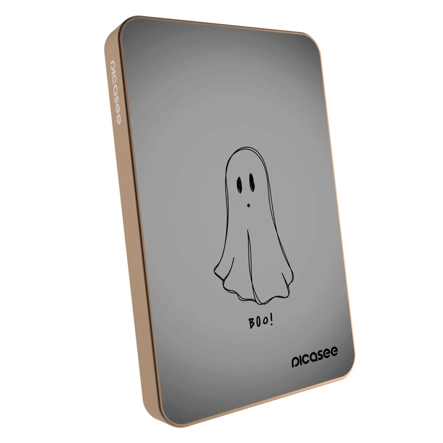 Picasee Powerbanka s MagSafe 5 000 mAh Zlatá - Ghost