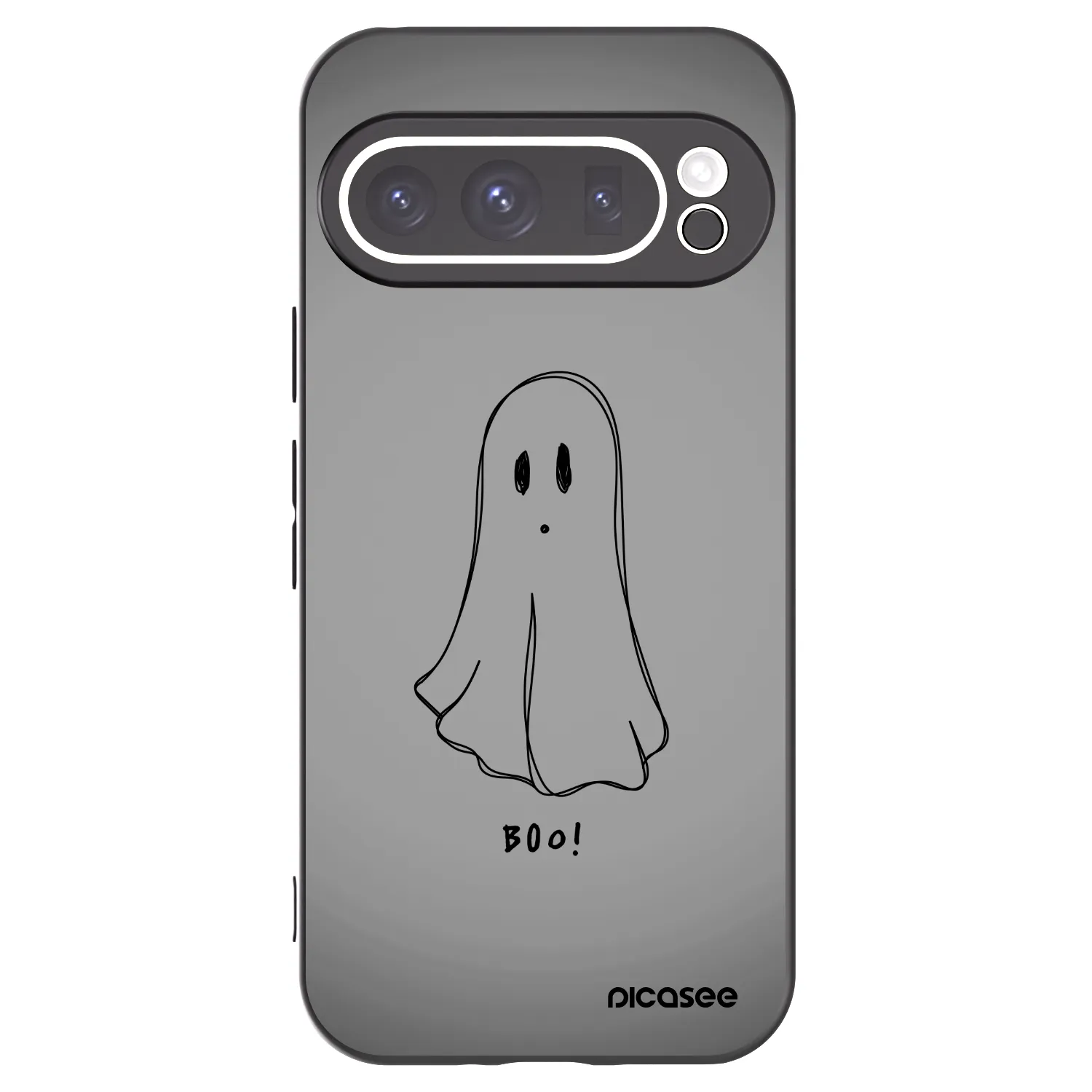 Picasee silikonový černý obal pro Google Pixel 9 Pro XL - Ghost