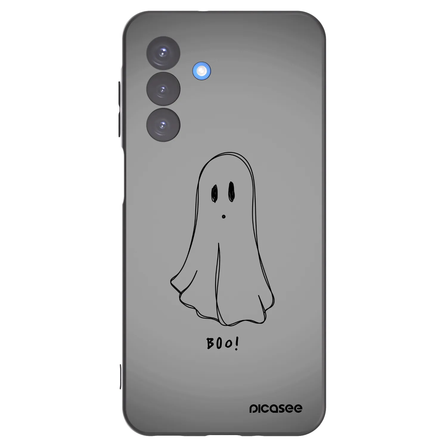Picasee silikonový černý obal pro Samsung Galaxy A17 5G - Ghost