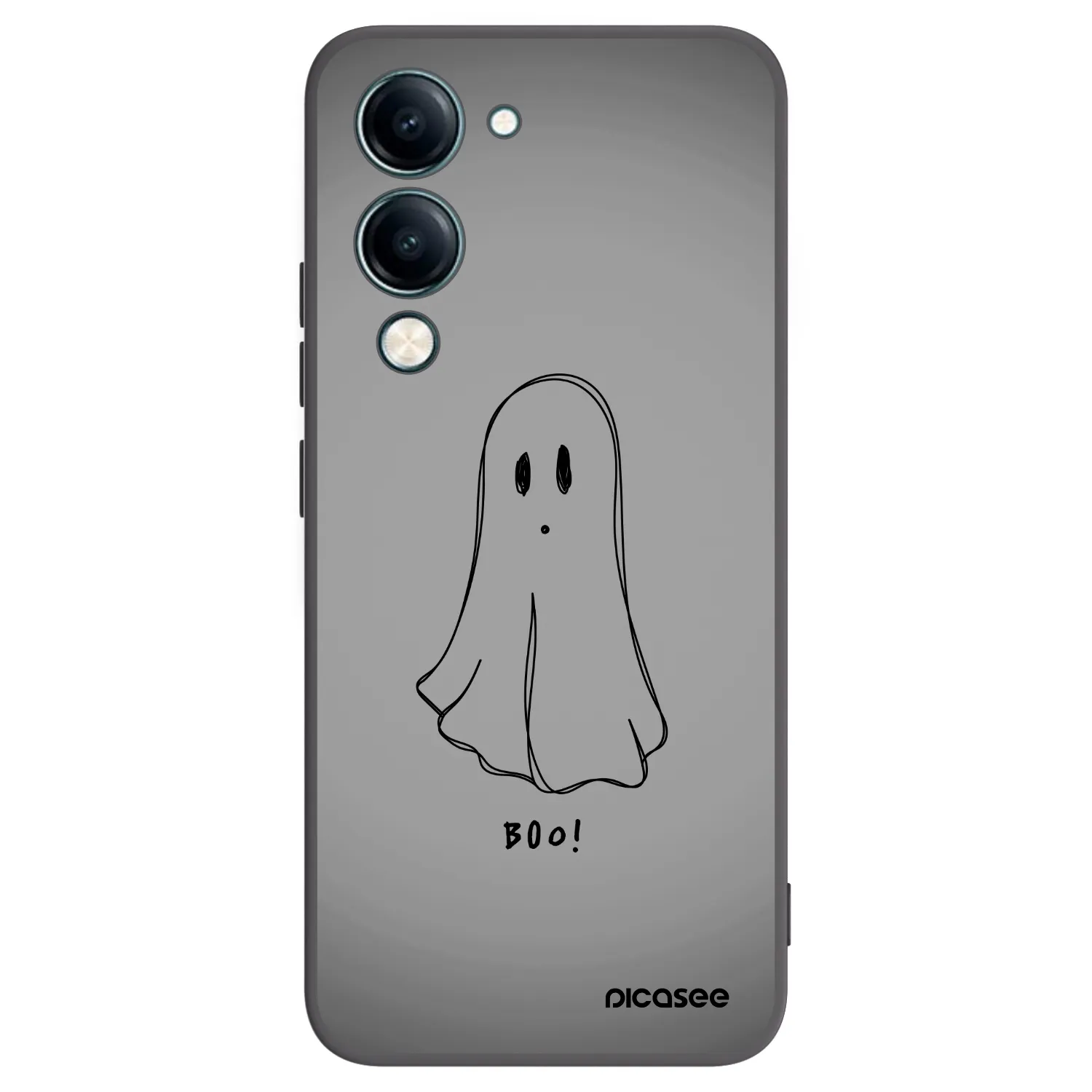 Picasee silikonový černý obal pro Vivo Y29s 5G - Ghost
