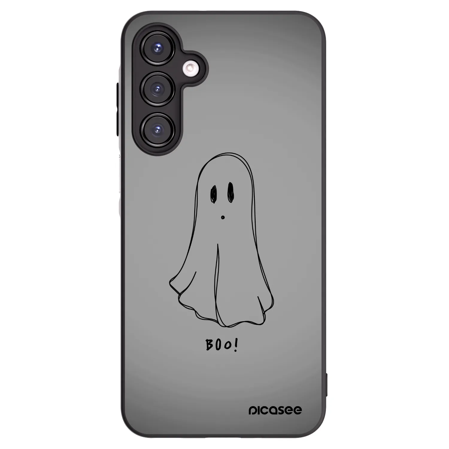 Picasee silikonový černý obal pro Samsung Galaxy A16 4G - Ghost