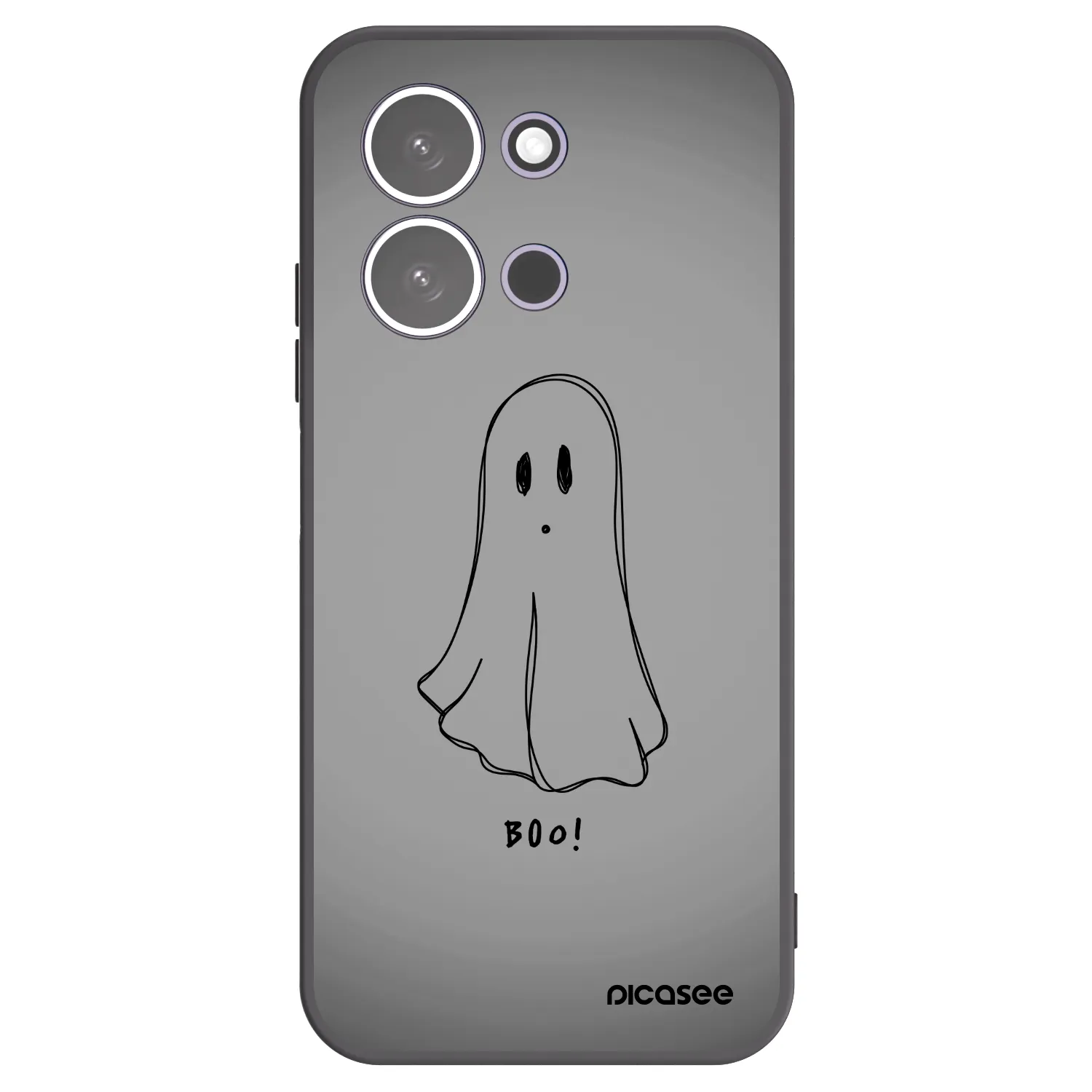 Picasee silikonový černý obal pro Xiaomi Redmi 15C 5G - Ghost