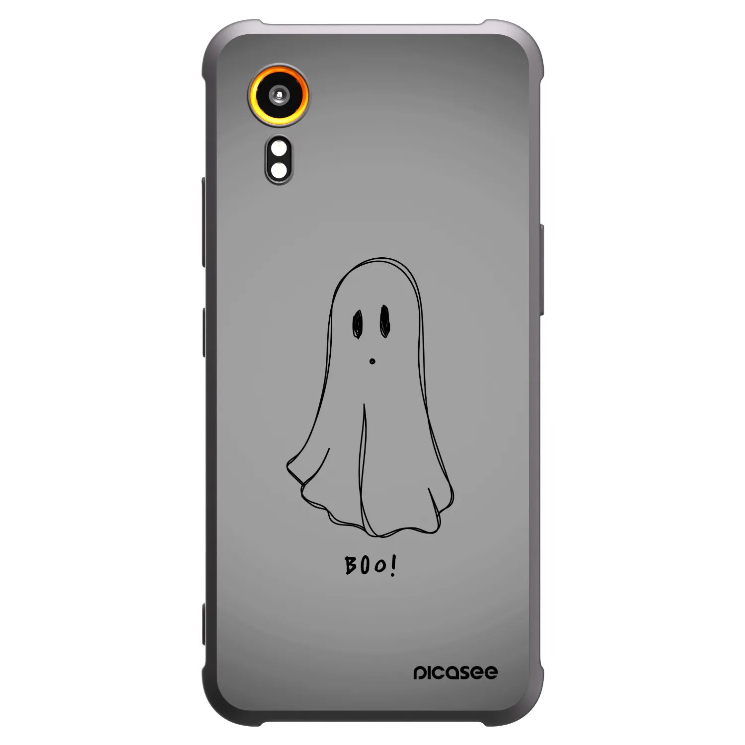 Picasee silikonový černý obal pro Samsung Galaxy XCover 7 - Ghost