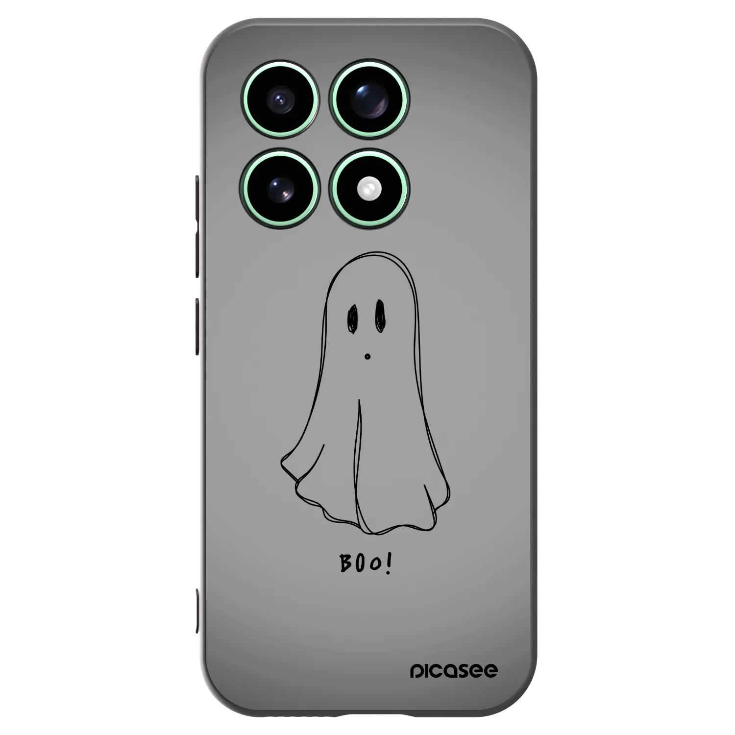 Picasee silikonový černý obal pro Xiaomi 17 - Ghost