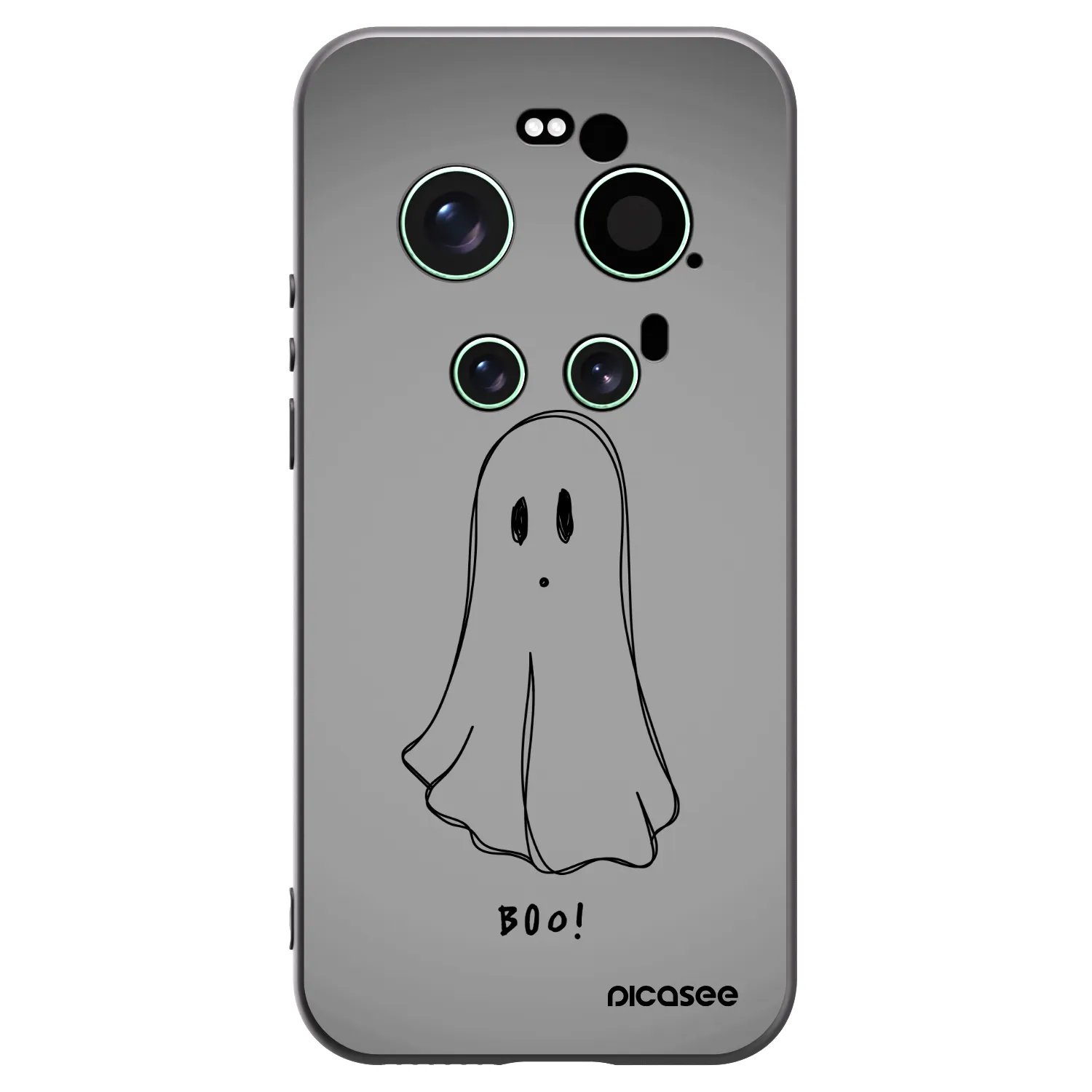 Picasee silikonový černý obal pro Xiaomi 17 Ultra - Ghost