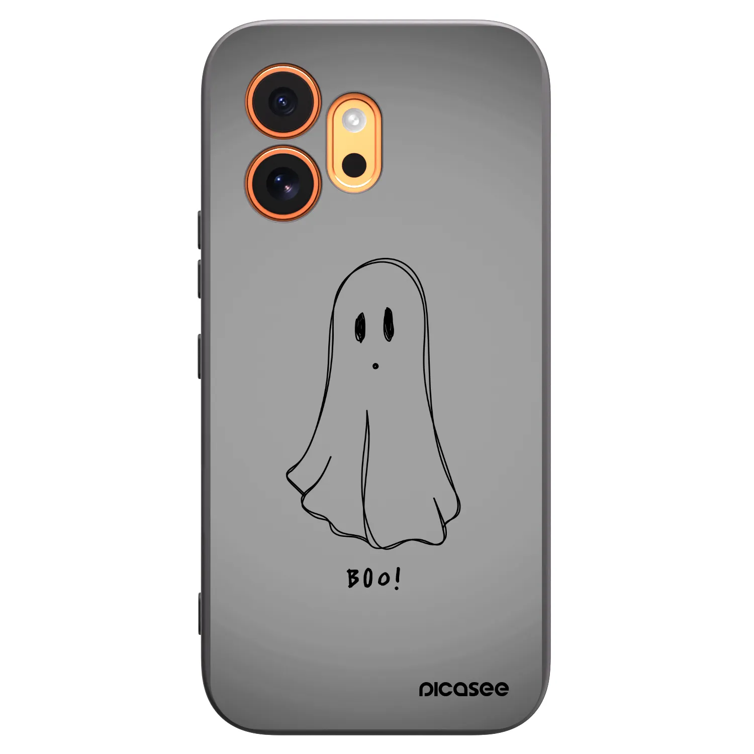 Picasee silikonový černý obal pro Honor 600 - Ghost