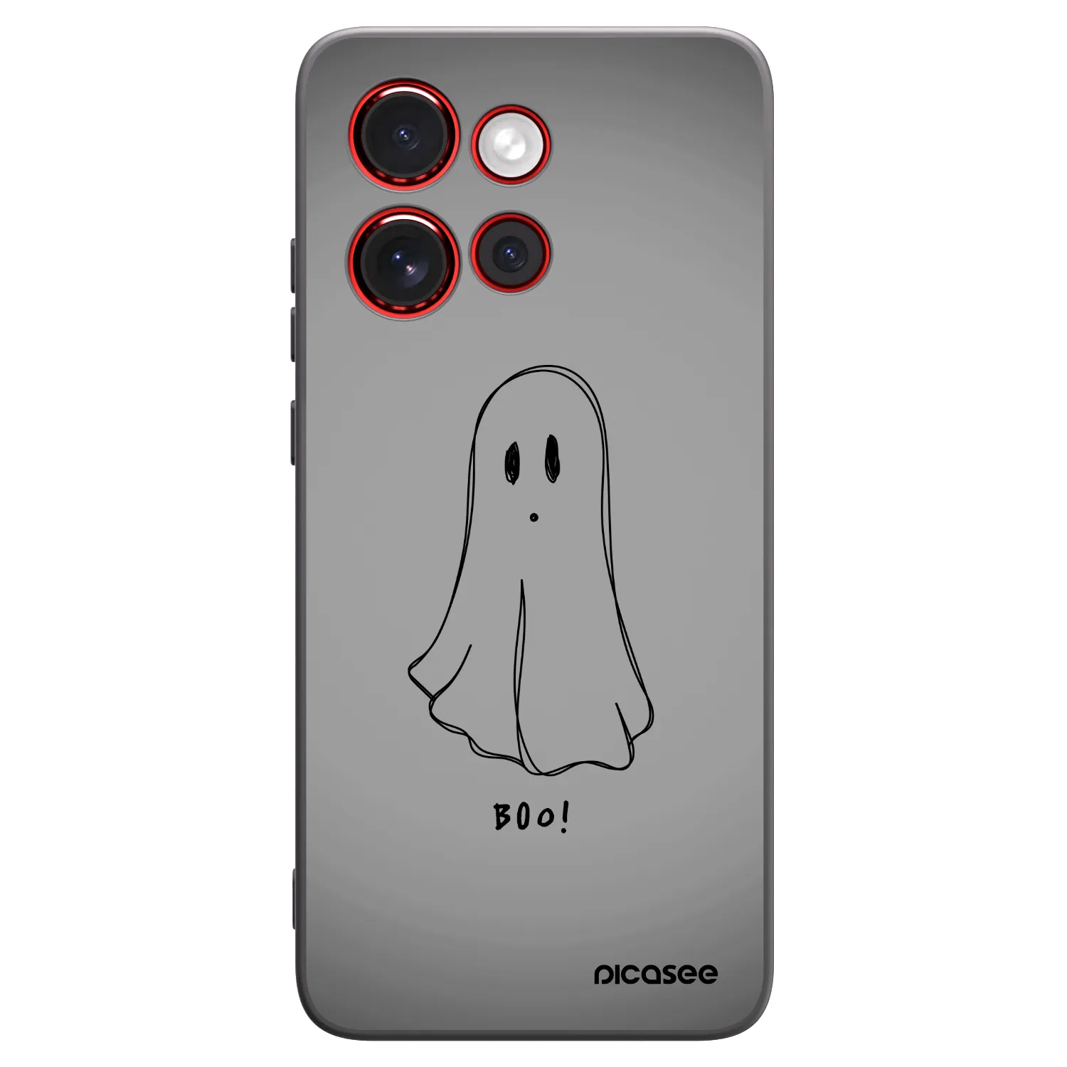Picasee silikonový černý obal pro Motorola Edge 60 Neo 5G - Ghost