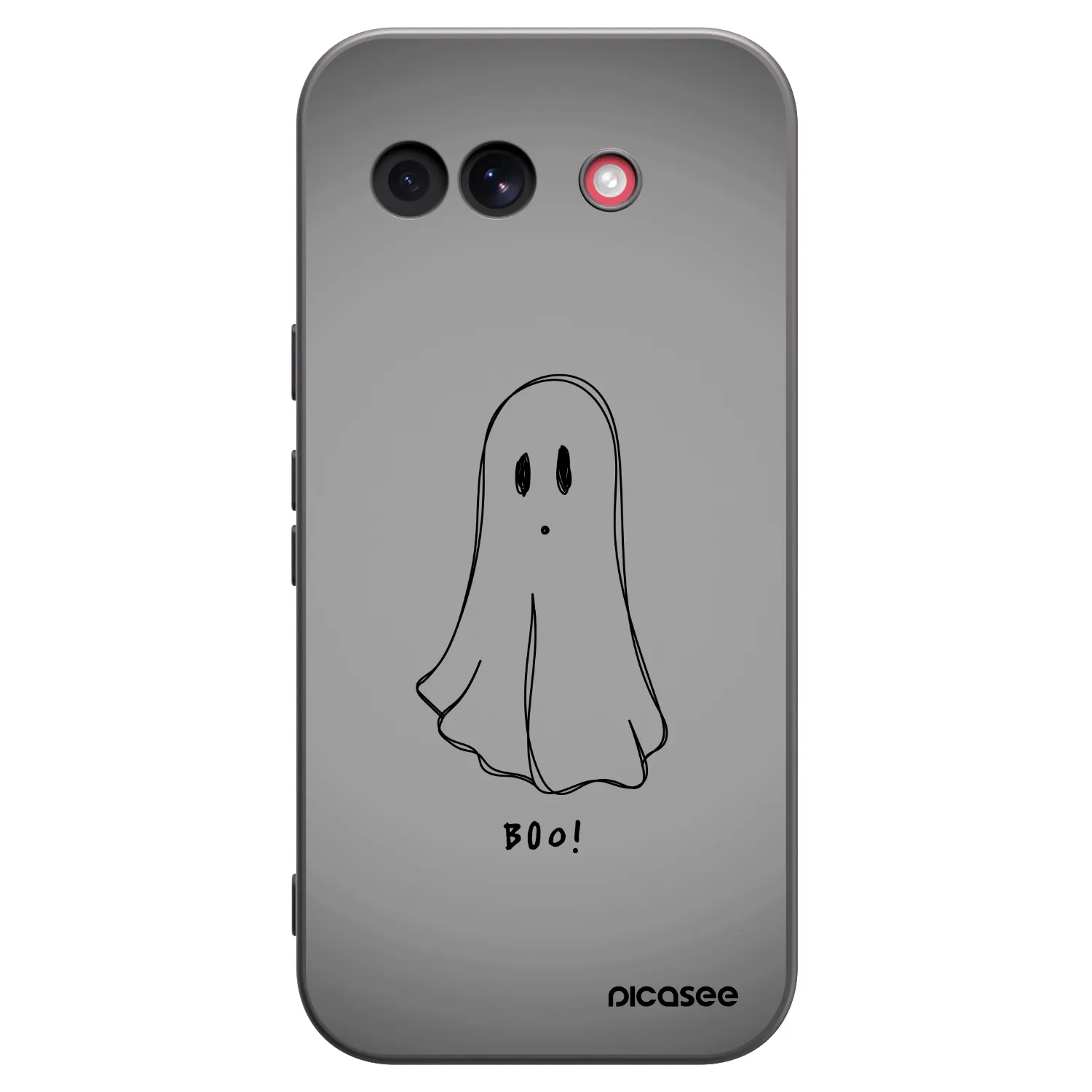 Picasee silikonový černý obal pro Google Pixel 10a - Ghost