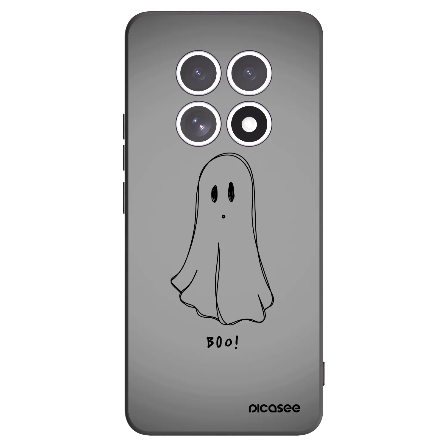 Picasee silikonový černý obal pro Xiaomi Redmi Note 15 5G - Ghost