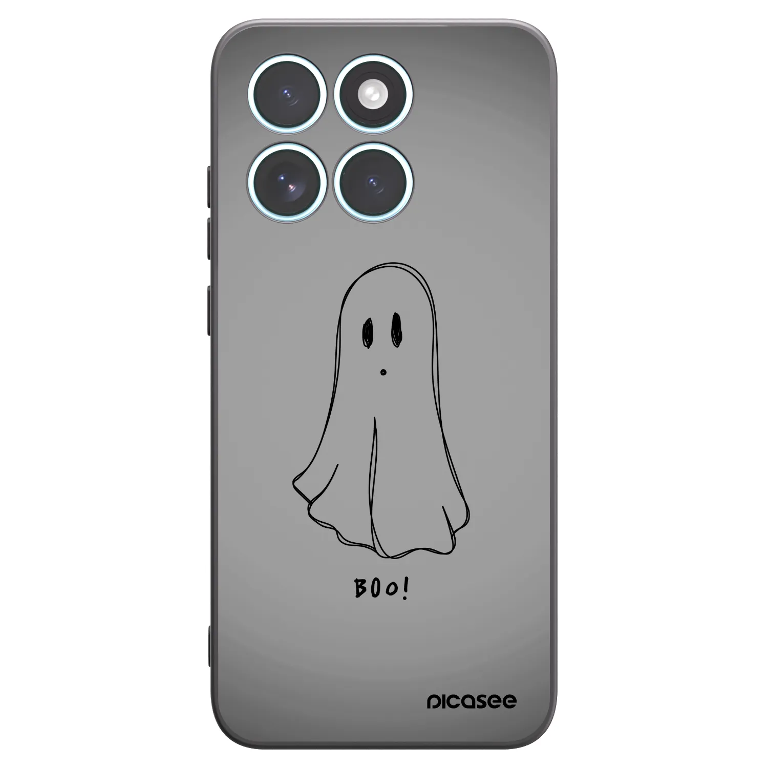 Picasee silikonový černý obal pro Motorola Edge 70 Fusion - Ghost