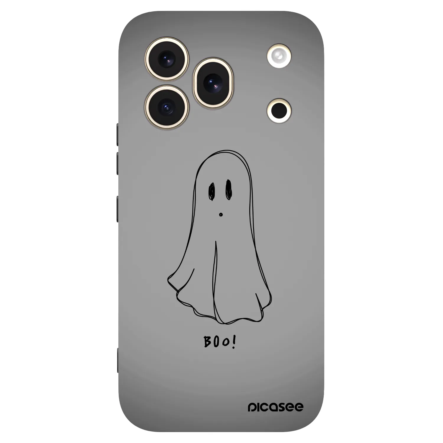 Picasee silikonový černý obal pro Honor 600 Pro - Ghost